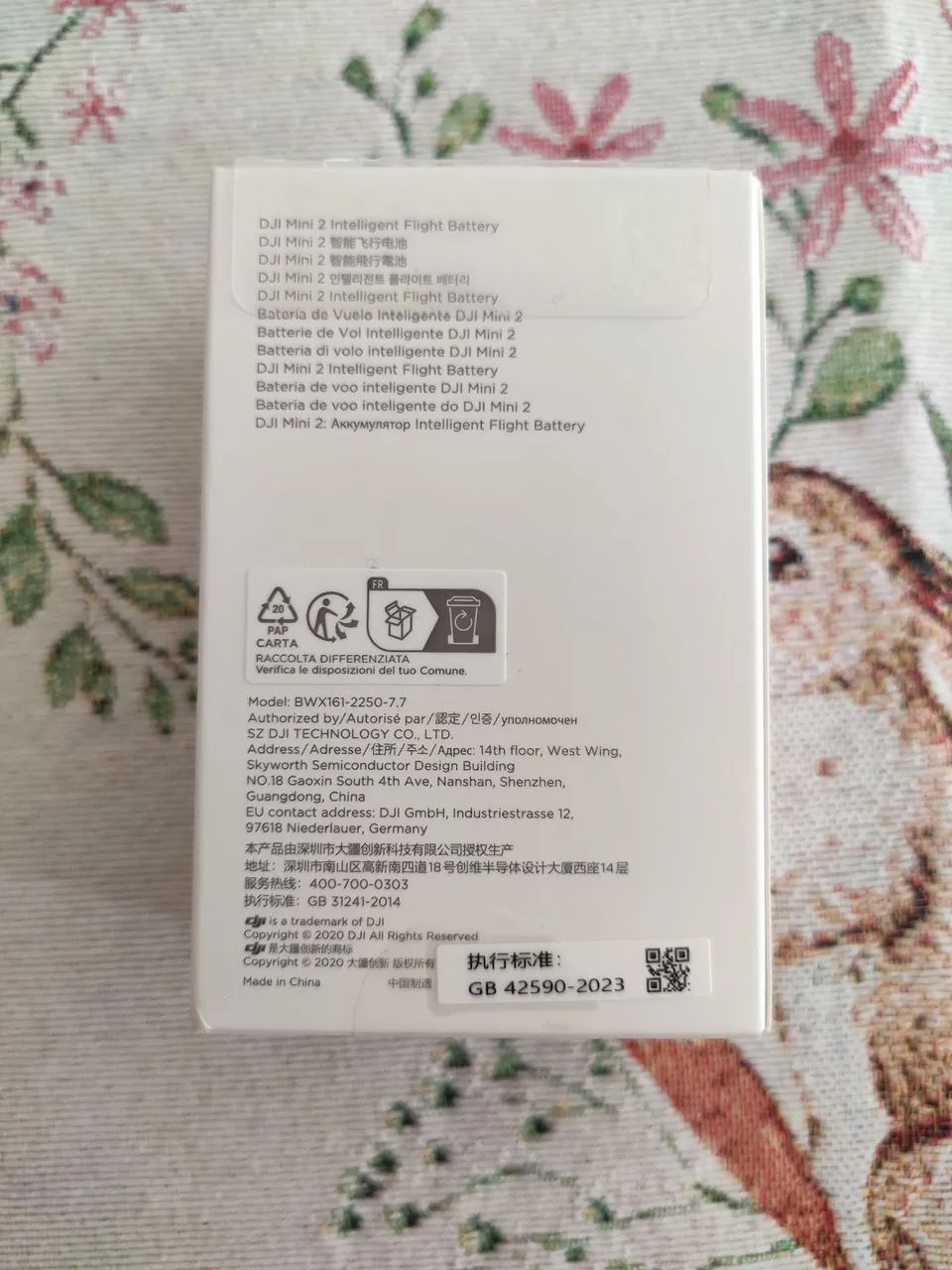 Bateria DJI Mini 2/ Se/ 4k ( lacrada e original ) - Foto 2
