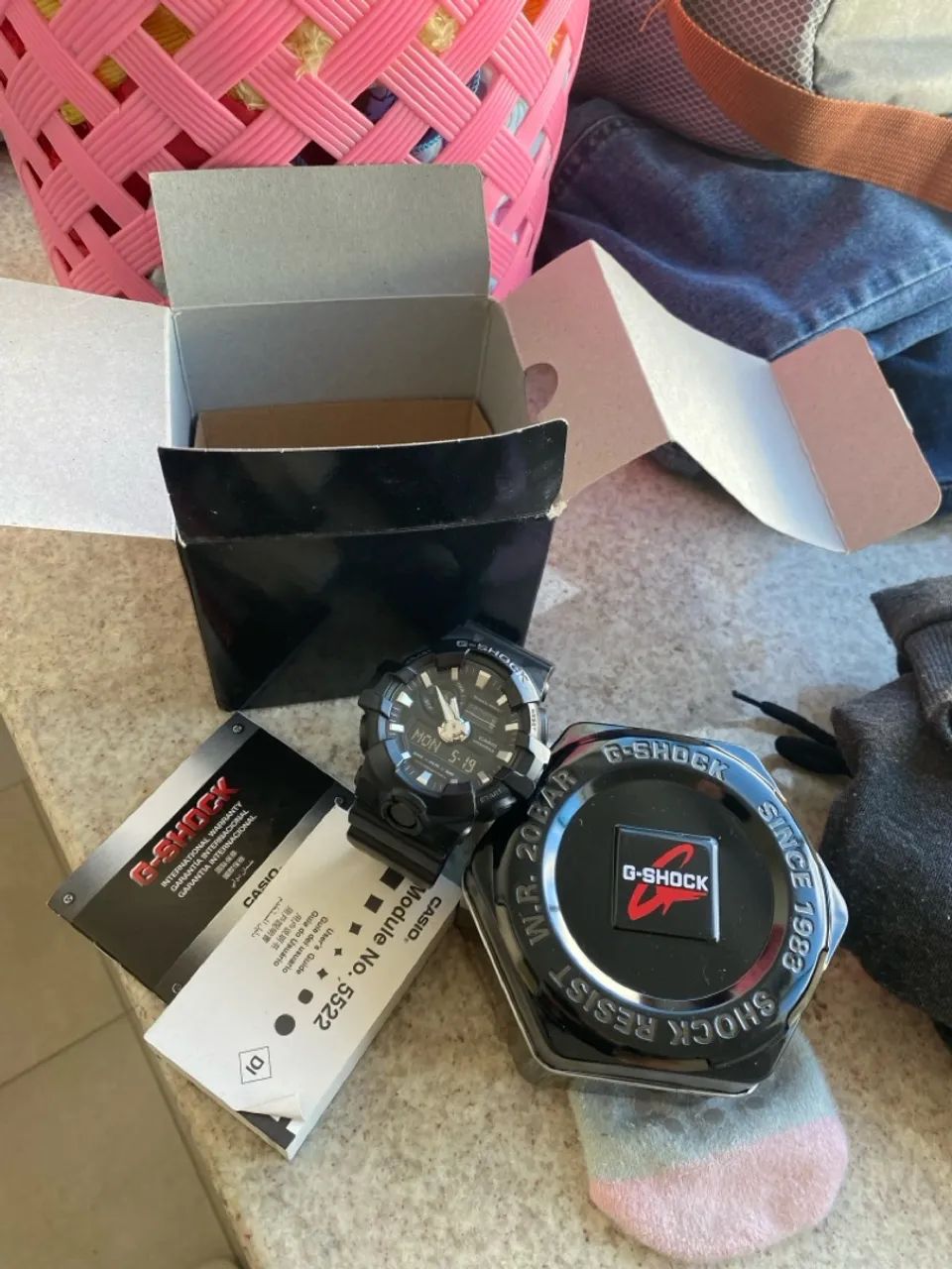 Relógio G-Shock Preto - Original - Pronta Entrega