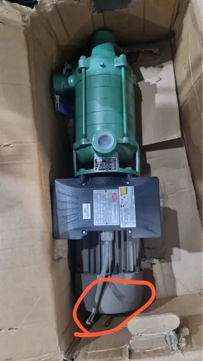 Bomba d'água para irrigação 