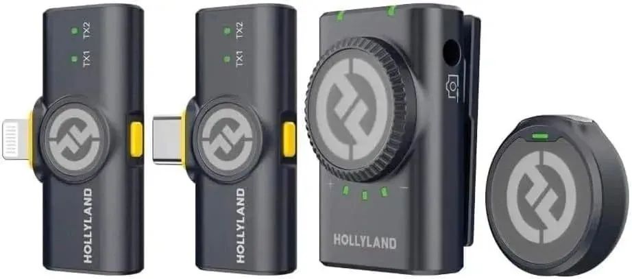 Microfone Hollyland Lark M2 Combo Professional Lapela Wireles - Foto 2