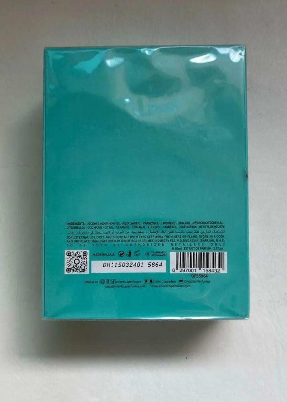 Perfume orientica azure fantasy 80ml  - Foto 2