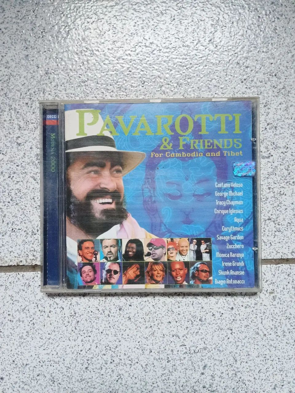 CD Pavarotti & Friends For Cambodia and Tihet - CDs, DVDs etc