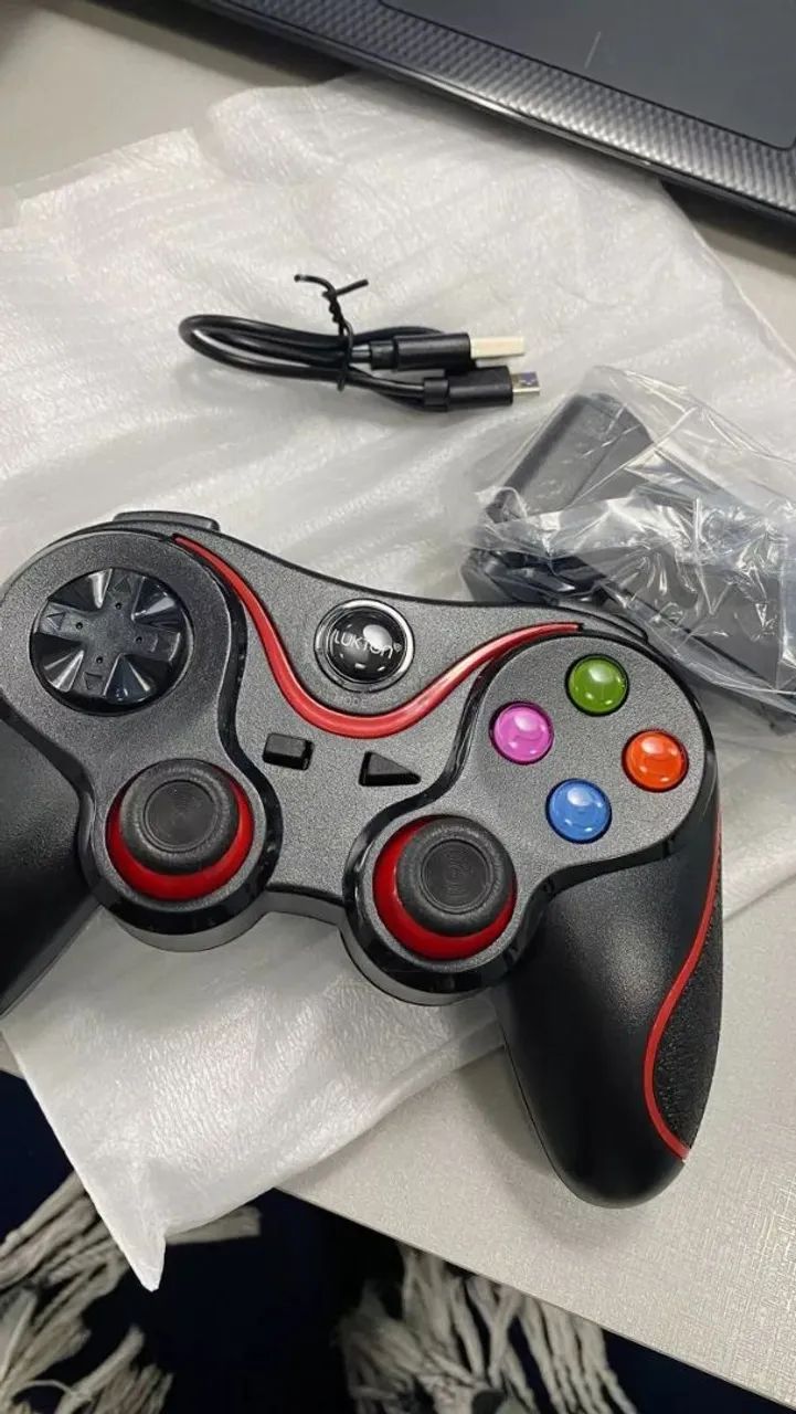 Controle V8 Para Celular Game Pad Joystick Bluetooth  - Foto 3