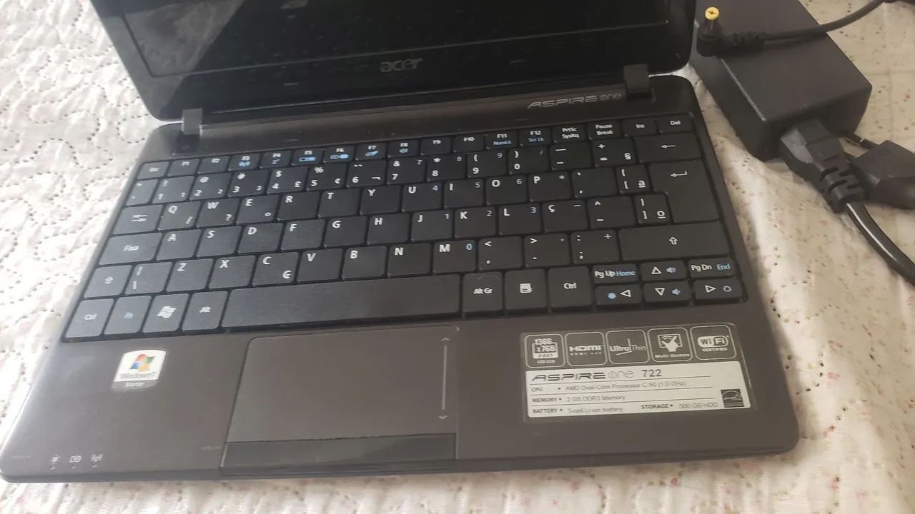 Notebook Acer Aspire One 4gb ram - Foto 4
