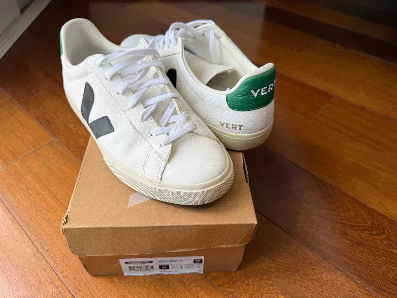 Veja Tenis Branco Vert Tênis Vert/Veja Branco Calçados Parque Da