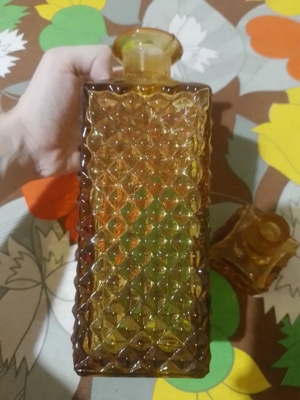 Garrafa Antiga de Vidro p/ Bebidas Usada - Foto 3