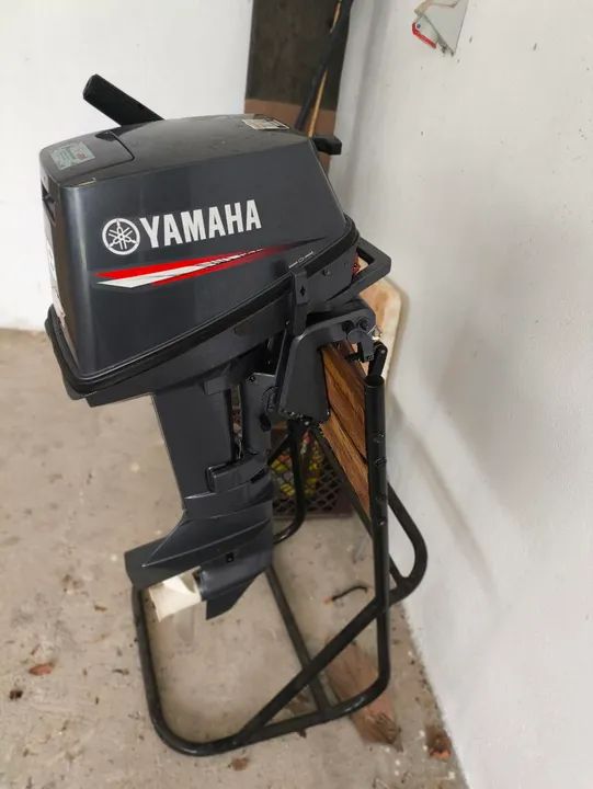 Conjunto Barco de alumínio 4.5mt + Motor Yamaha 8hpFiorio - Foto 8