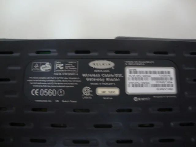 Roteador de sinal Marca Belkin Modelo F5D6231-4. - Foto 5