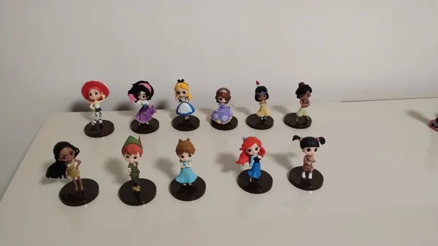 Miniaturas personagens Disney