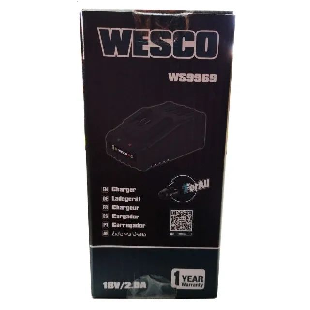 Carregador de Bateria 18v Ws9969 Wesco - Foto 3