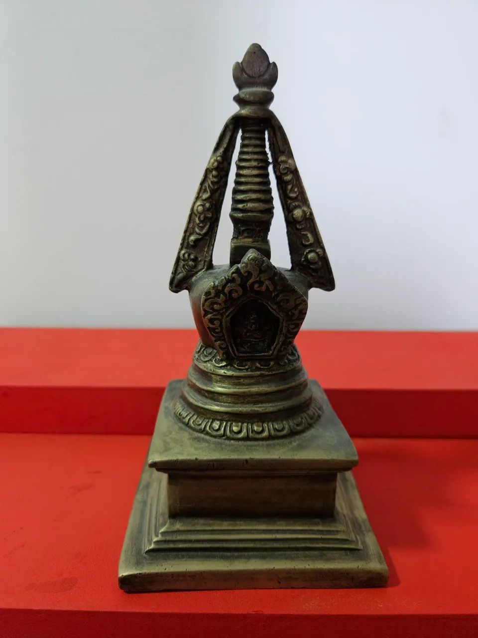Buda Tibet Stupa em bronze