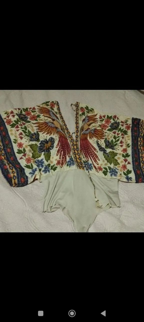 Body Farm estampado com Lurex _Desejo.  - Foto 3