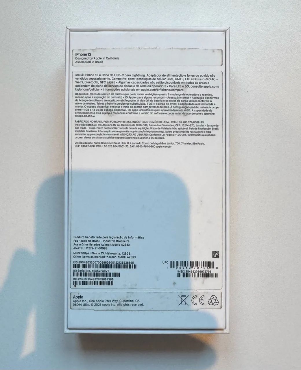iPhone 13 - meia noite - 128GB Bateria 86% - Foto 4