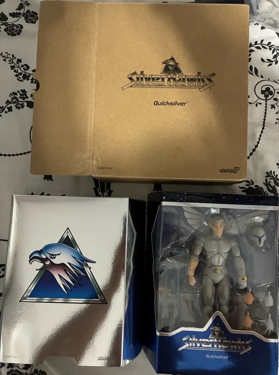 Boneco SilverHawks Quicksilver 