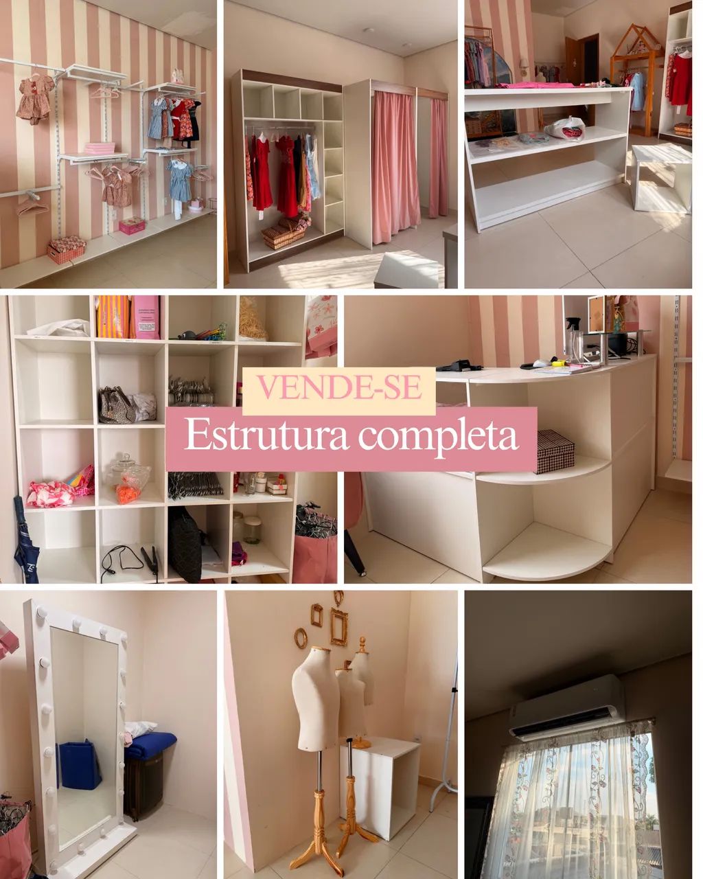 Vende-se móveis completos de loja infantil  - Foto 2