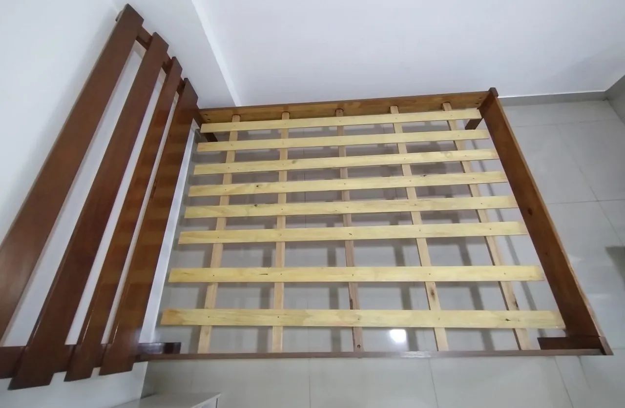 Cama casal madeira - Foto 2