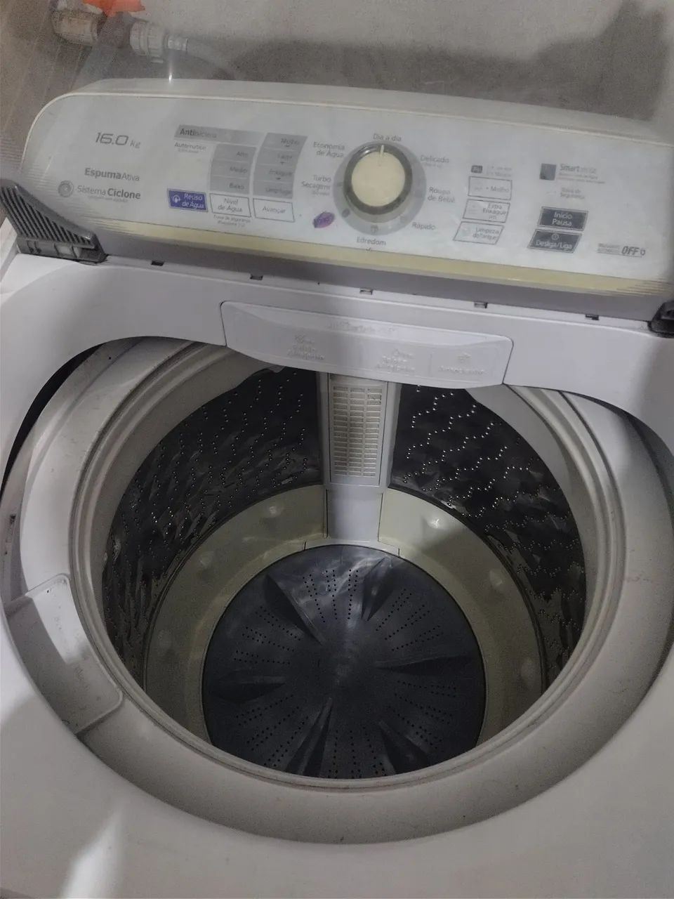 Máquina de lavar Panasonic 16 kg usada - Foto 3