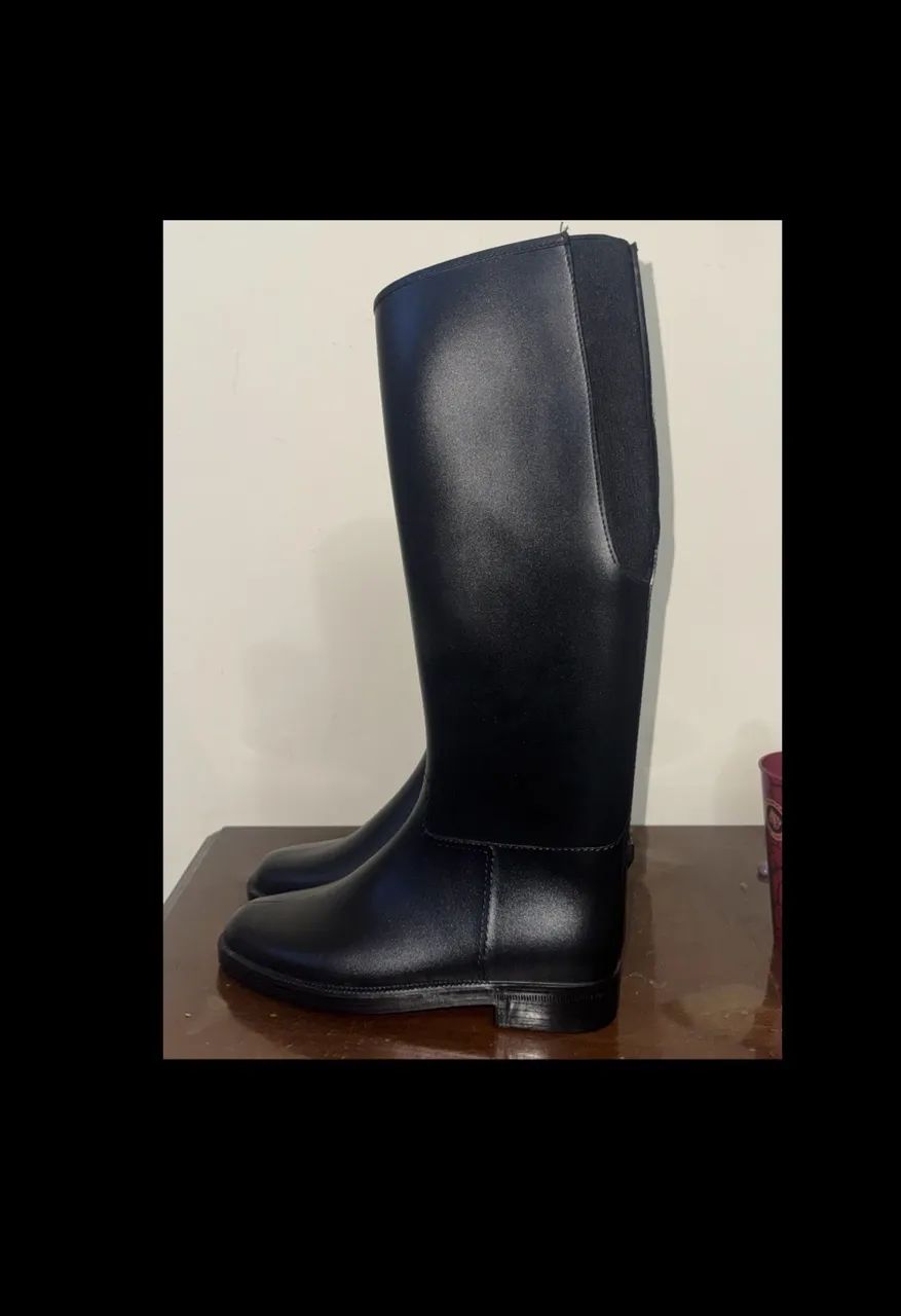 bota de borracha hipismo