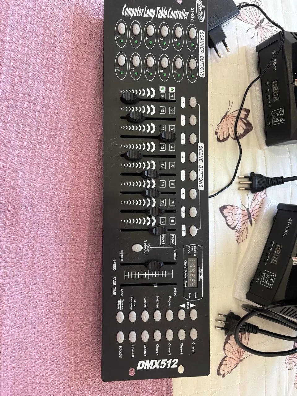 Showtech mini moving head spot ST-S602 + mesa ST-512 - Foto 2