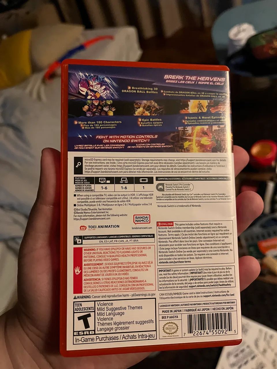 Dragon Ball Sparking Zero Nintendo Switch 2 - Foto 2