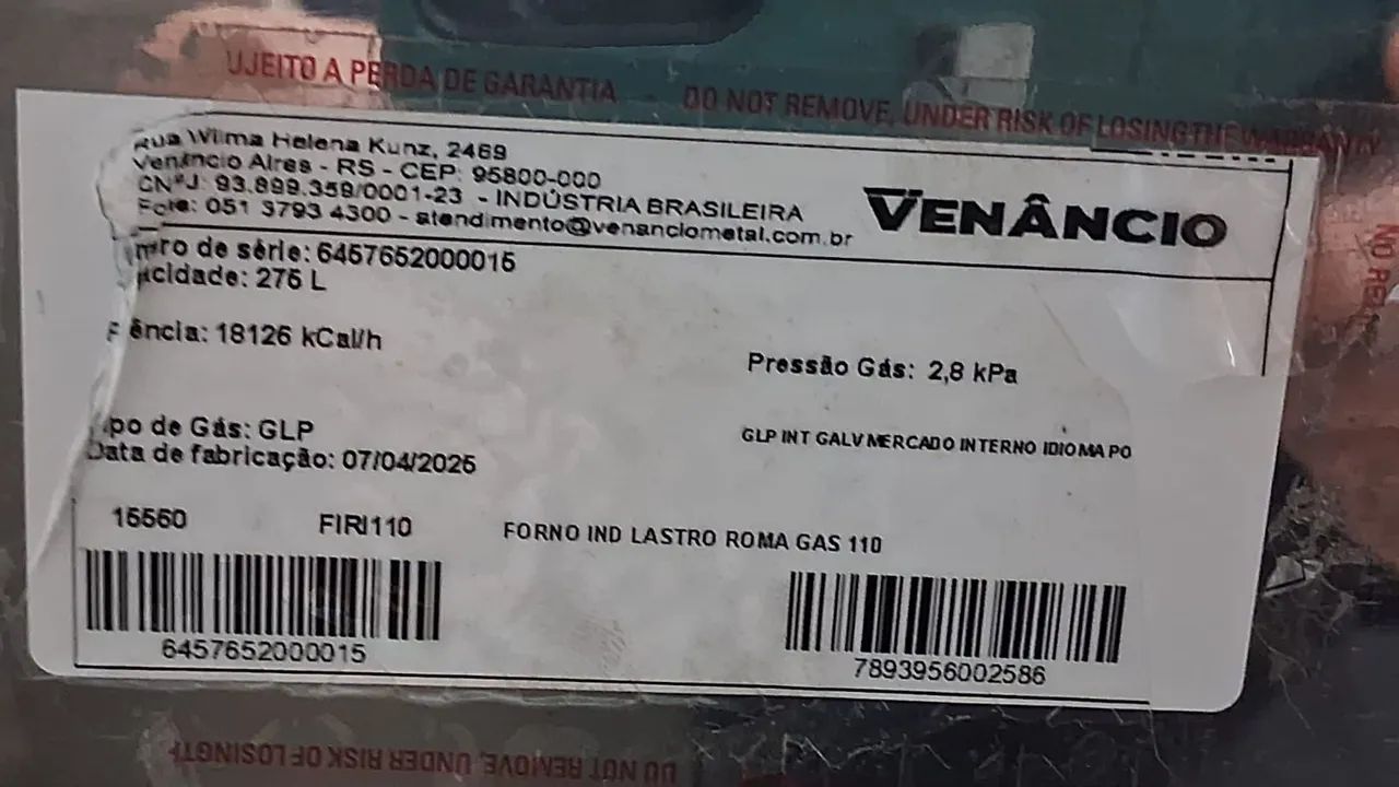 Forno a gás industrial - Foto 3