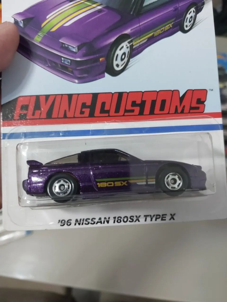 Nissan 180SX Type X 96 Hot Wheels Flying Customs - Foto 2