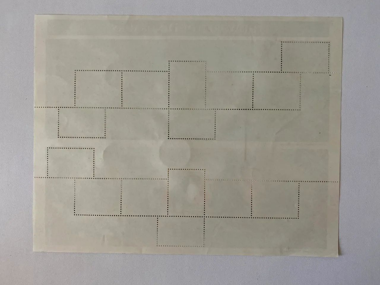 Painel de selos raro 1997 - Foto 3