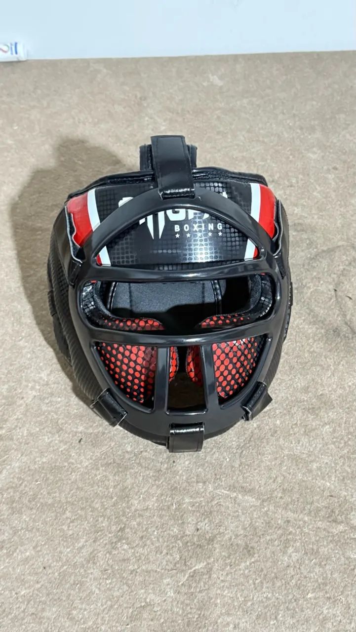  capacete de boxe 