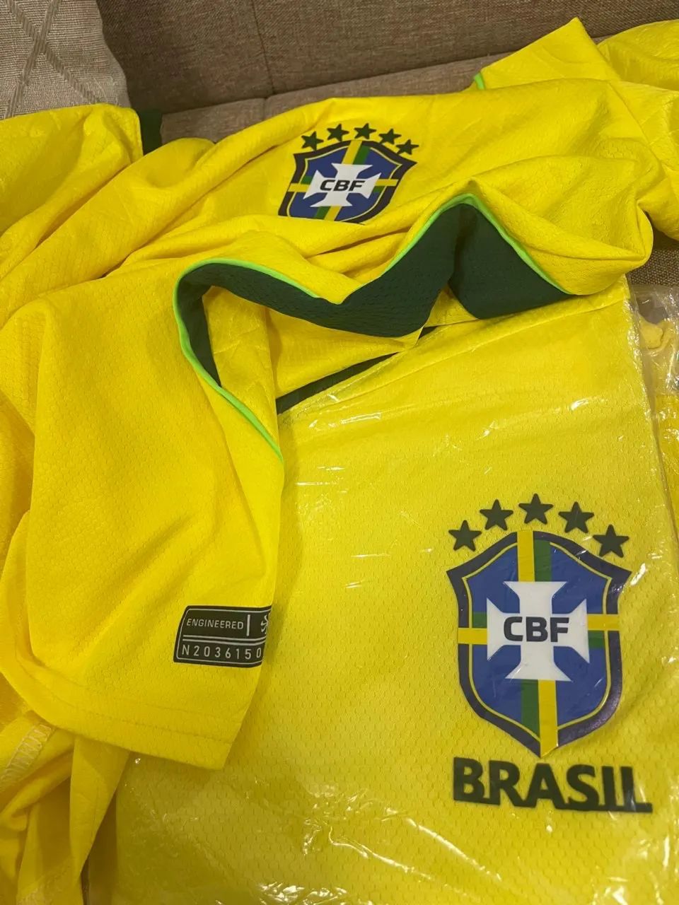 Camisa Seleção amarela  - Foto 3