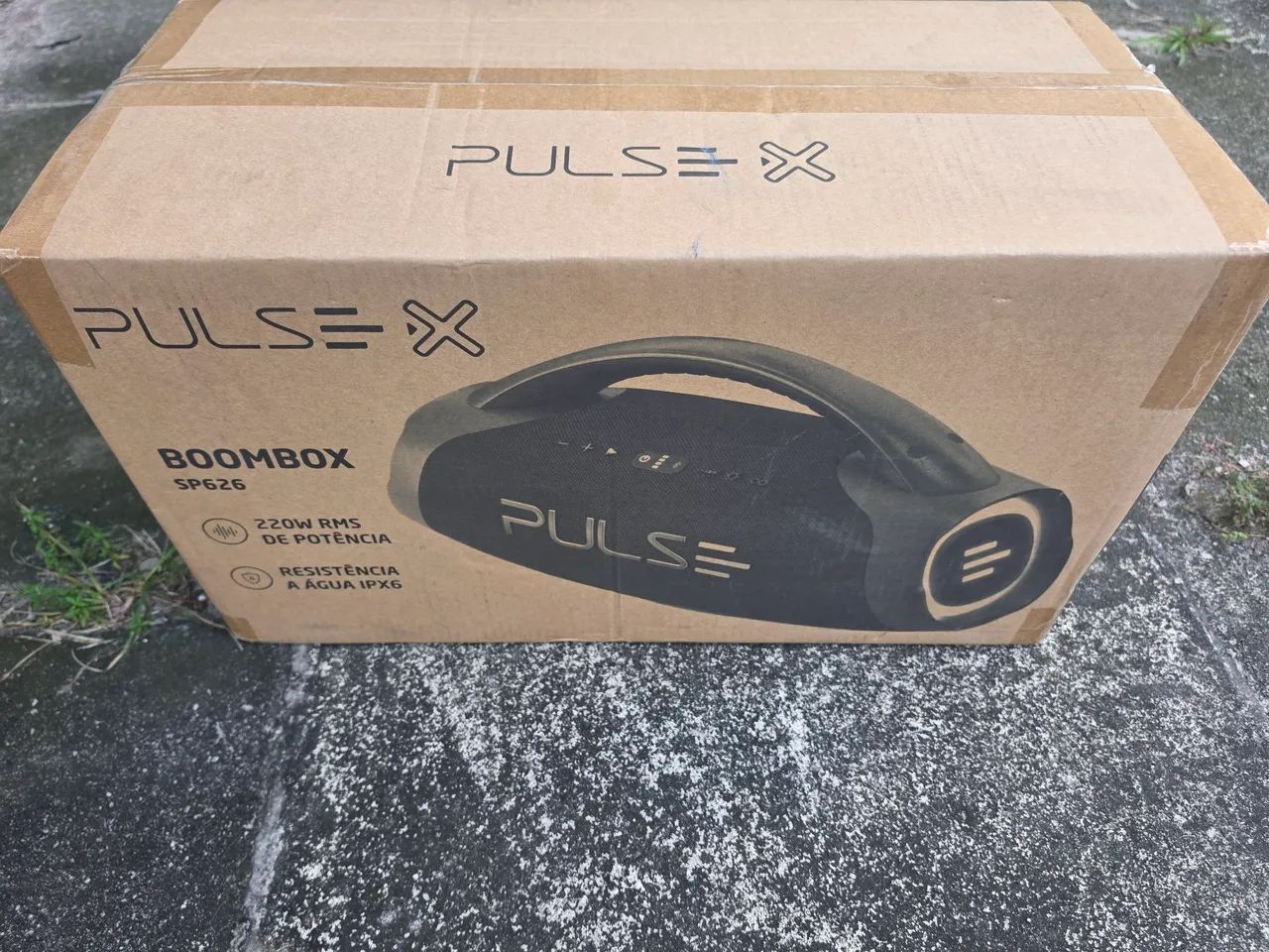Pulse X Boombox 220W RMS, Resistente a Água e com LED SP626 - Foto 2