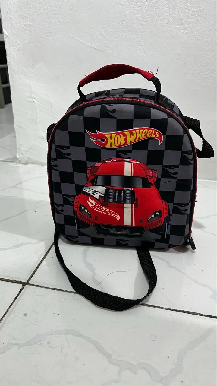 Mochila 3D e lancheira Hotwhells - Foto 4