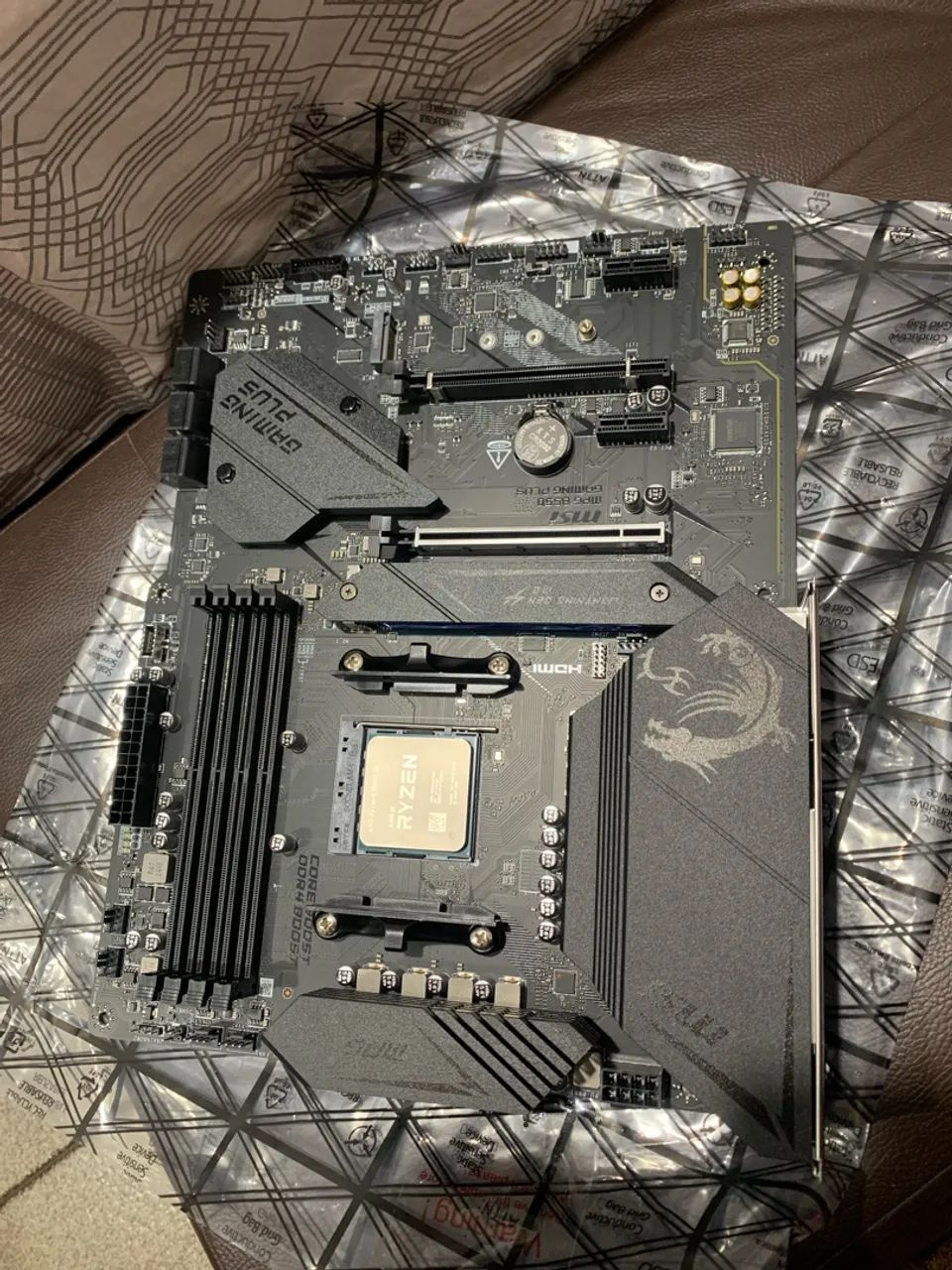 MSI B550 GAMING PLUS AM4 - Peças de Hardware - Prado, Maceió