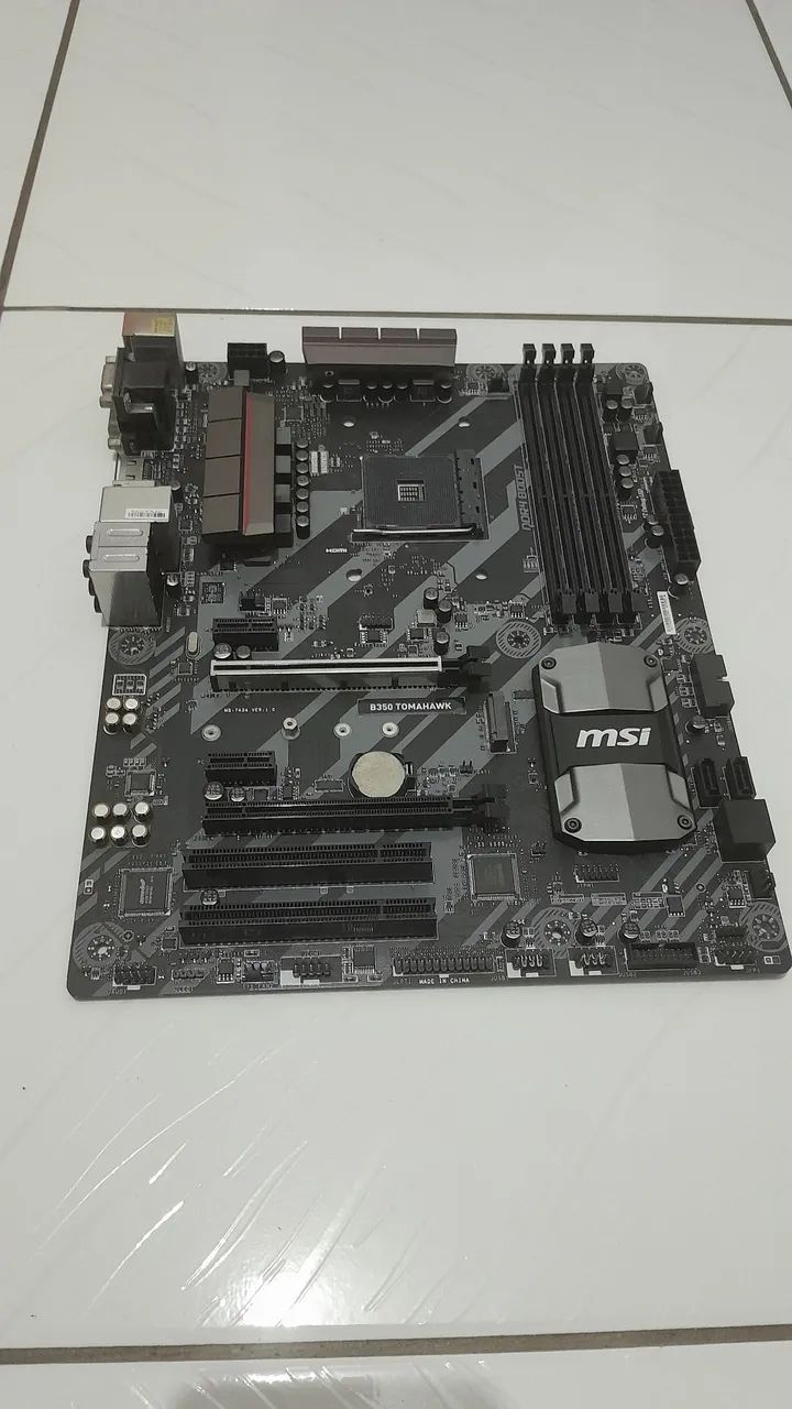 Placa mãe MSI B350 tomahawk am4