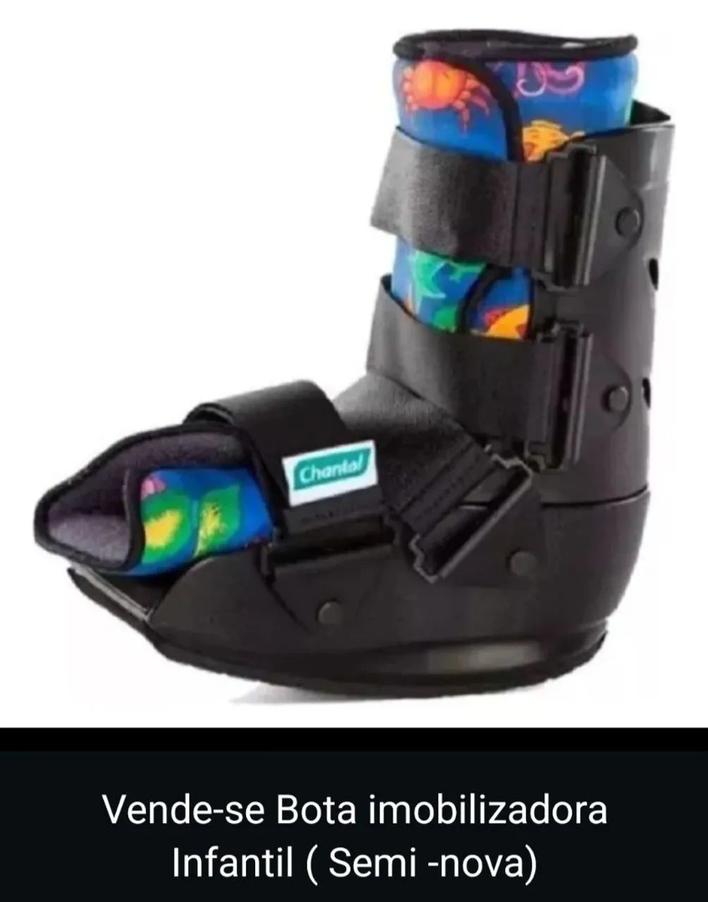 Bota Imobilizadora infantil  (Semi Nova)