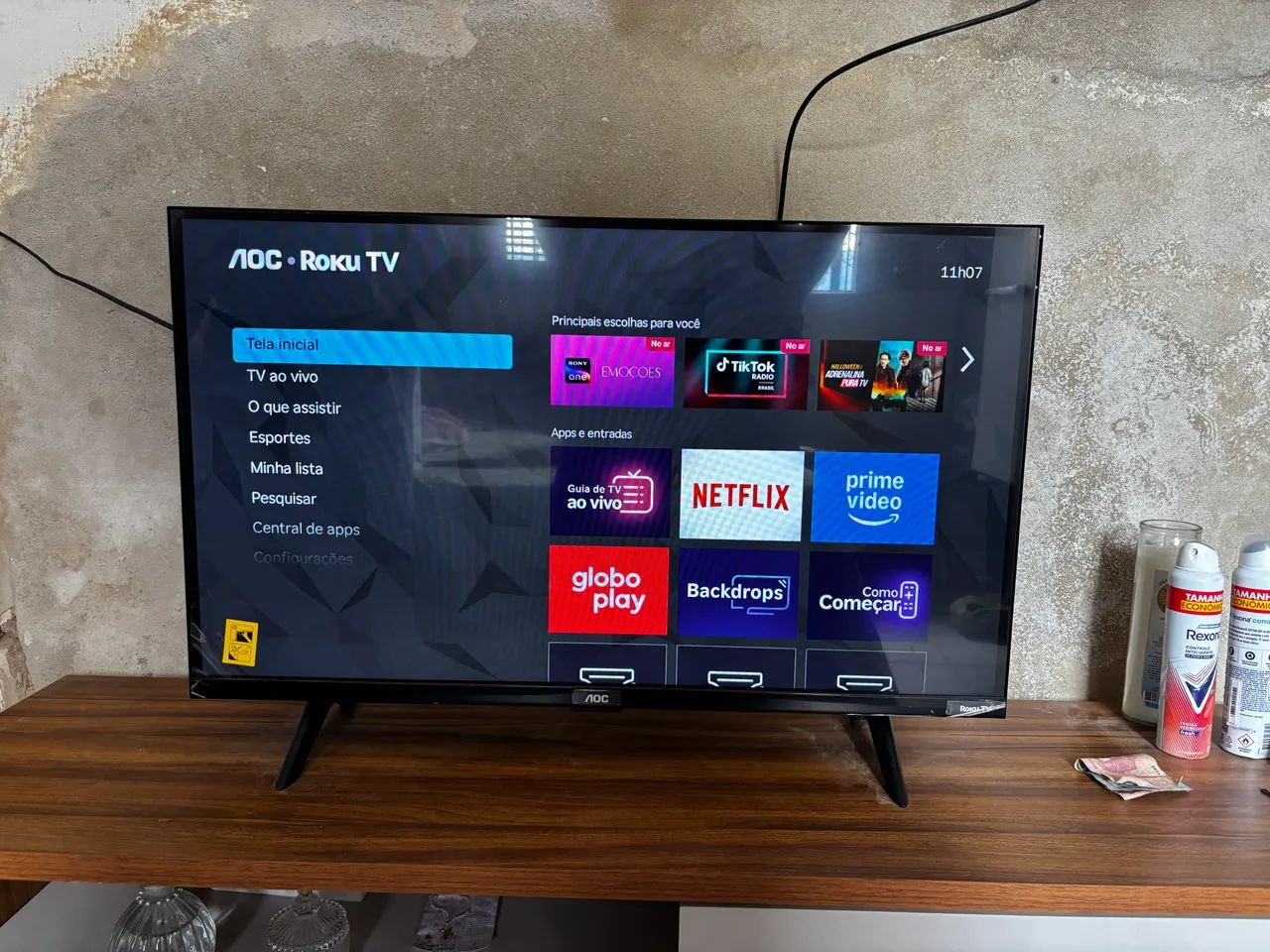 TV AOC - ROKU TV - SMART - 32? - Foto 2