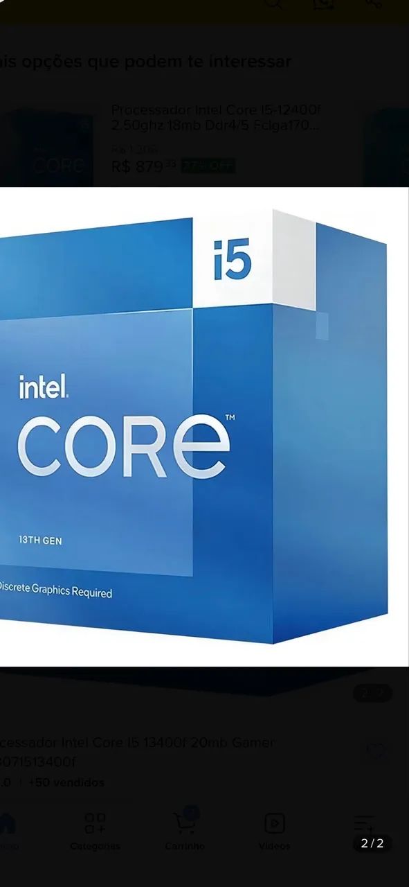 Processador i5 13400 f - Foto 2