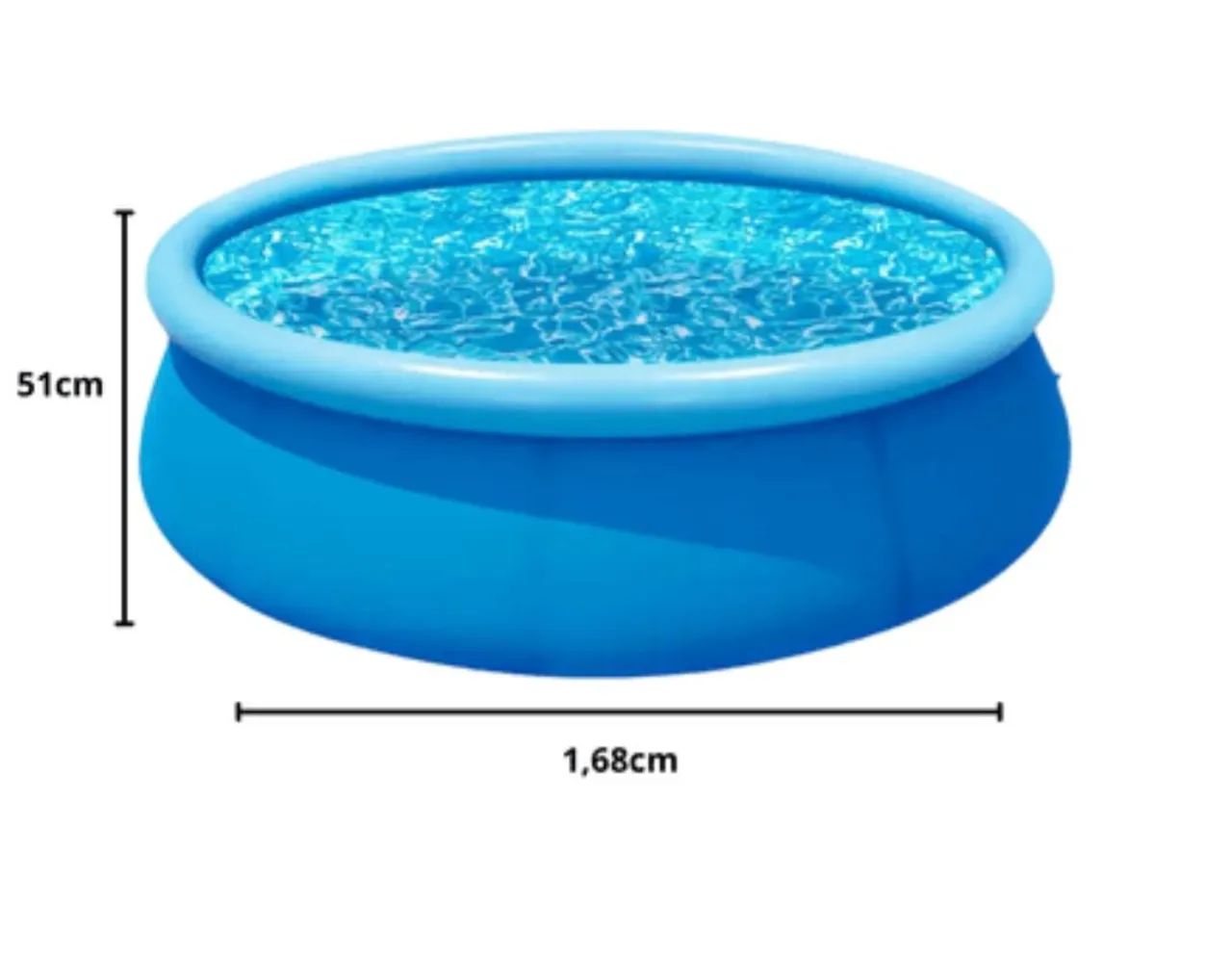 Piscina redonda 1000L