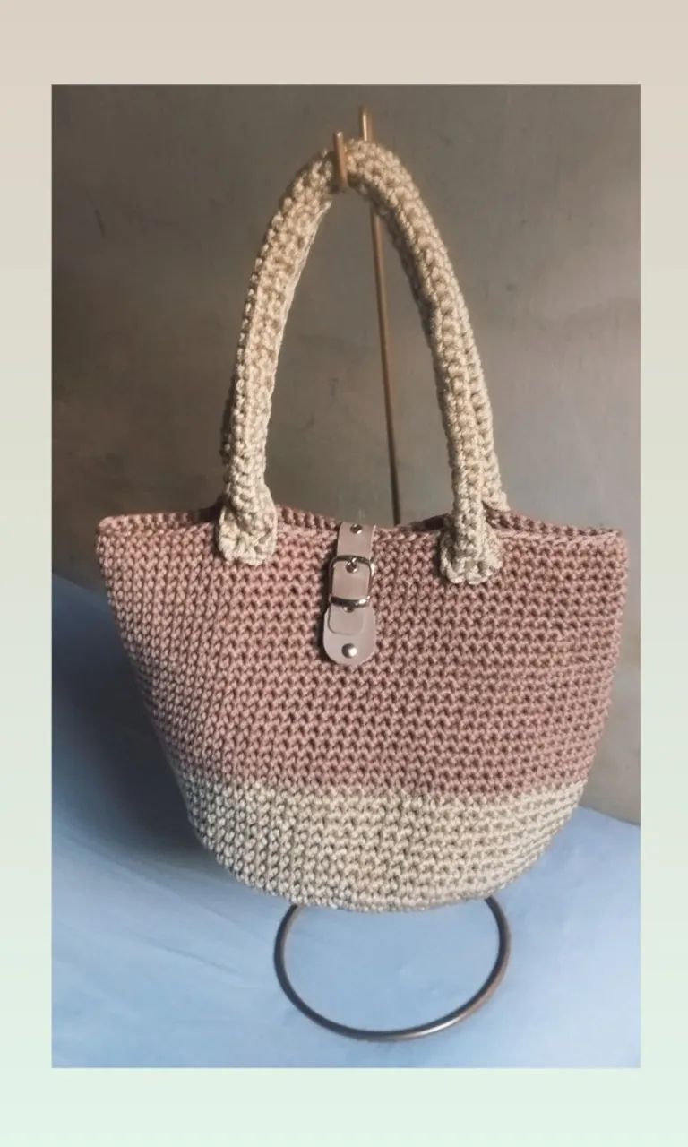 Bolsas em fio.de malha - Foto 5
