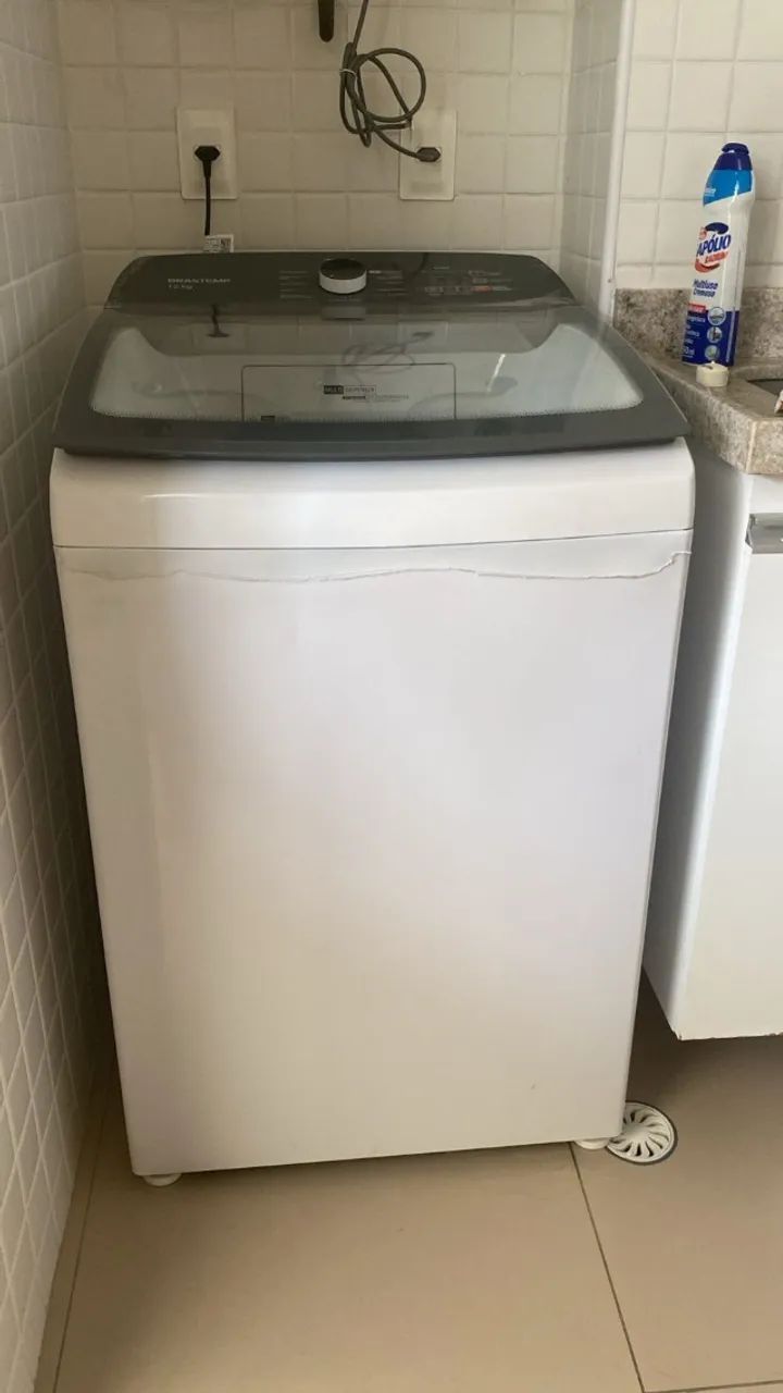 Maquina de Lavar Brastemp 12 kilos abertura superior