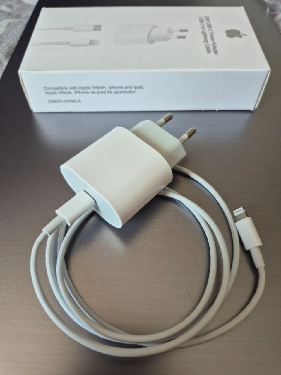 Carregador para iPhone 25W USB-C + Cabo Lightning 1m - Foto 3