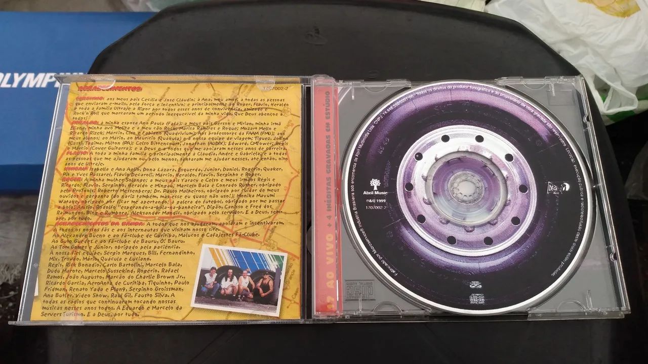 Cd original ultraje a rigor ótimo estado.  - Foto 4