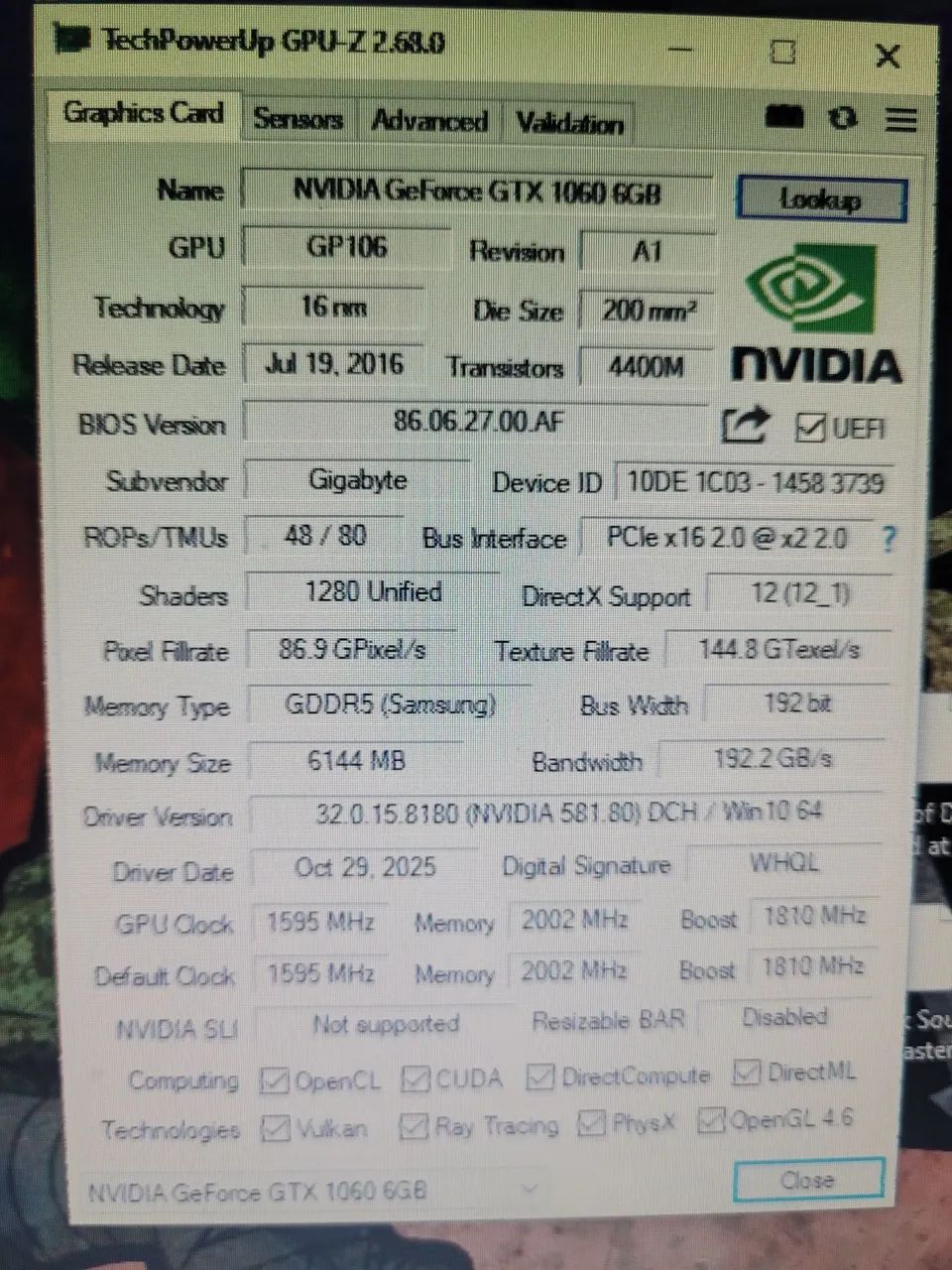 GTX 1060 - Foto 5