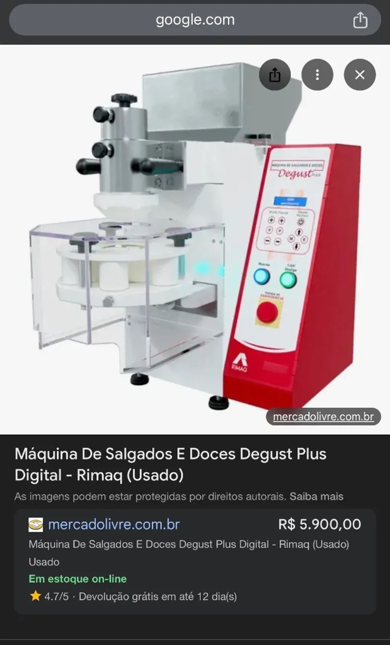 Máquina fábrica de Salgados  - Foto 3