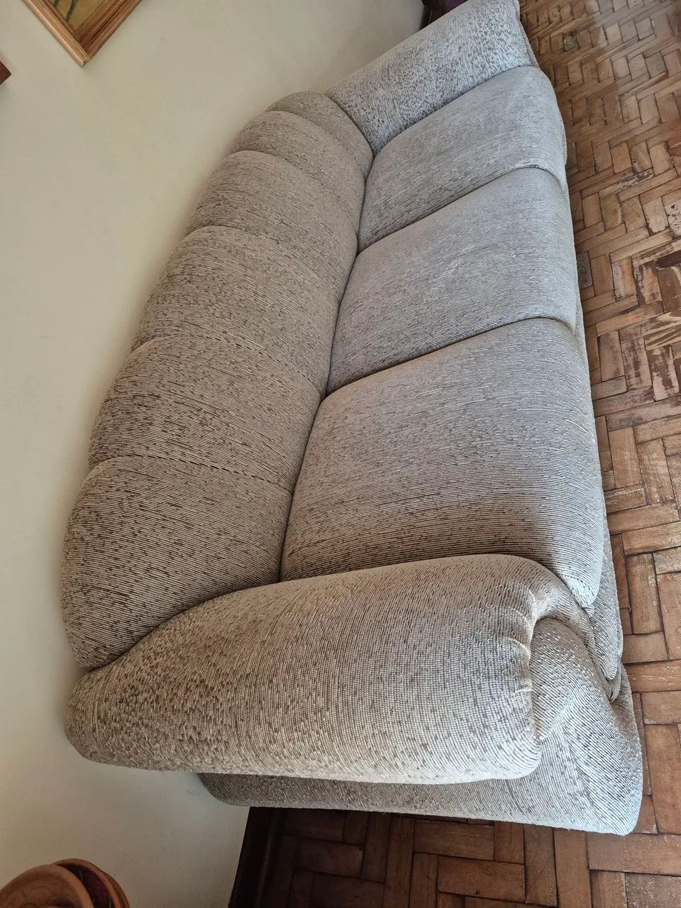 Sofá 3 lugares, sem defeitos - Foto 2