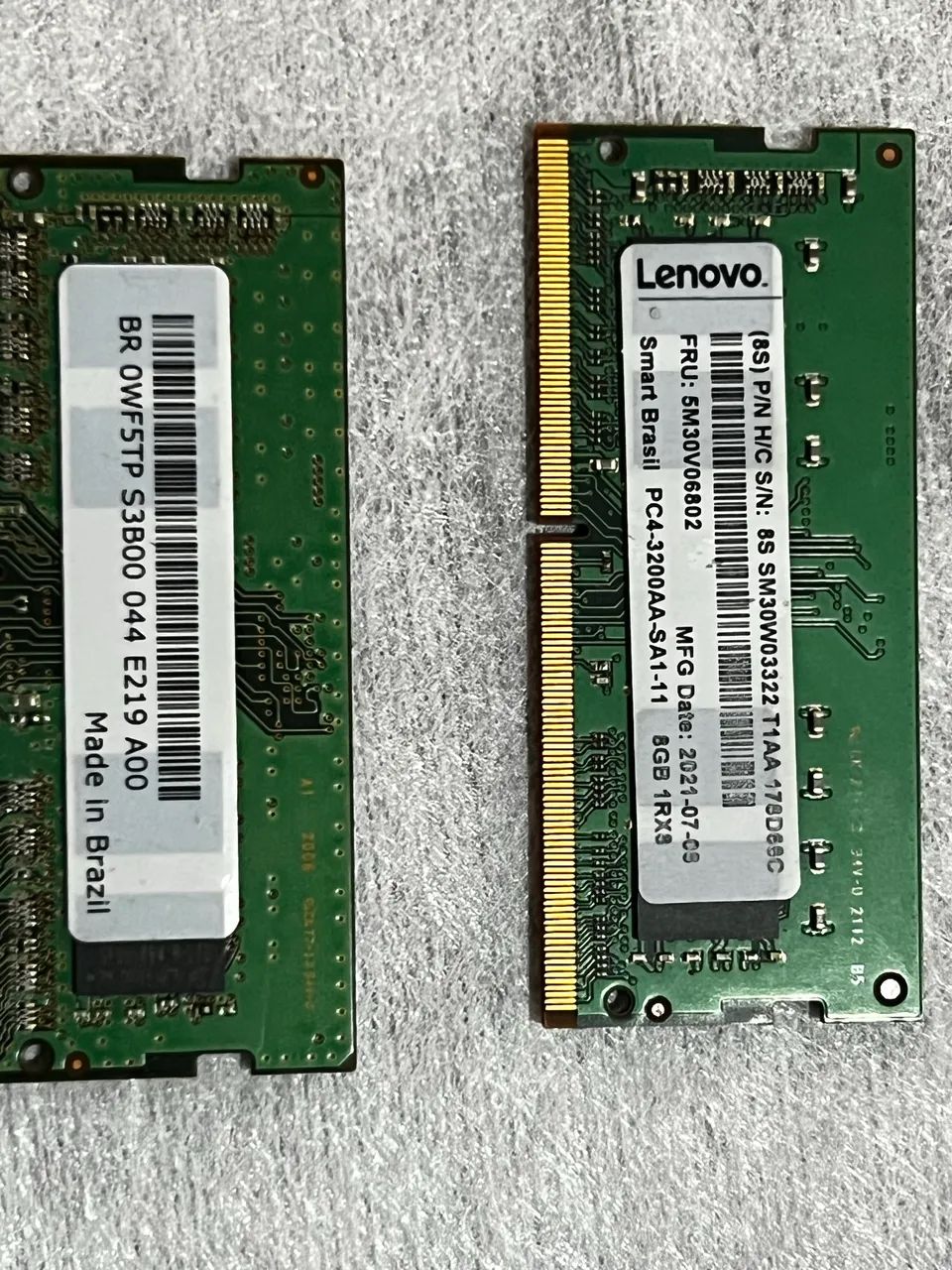 Memória DDR4 8gb notebook 2 pente  - Foto 2