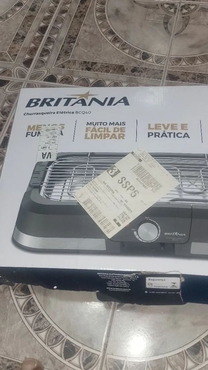 Churrasqueira elétrica 