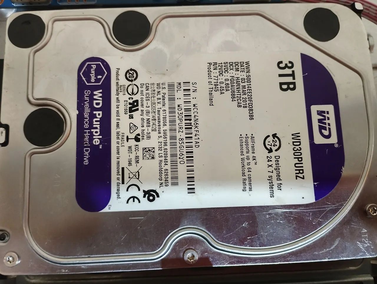 HD WD purple 