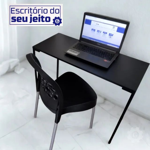 Mesa Multiuso NOVA Escrivaninha Industrial para Notebook Computador de Escritório Estudo - Foto 3