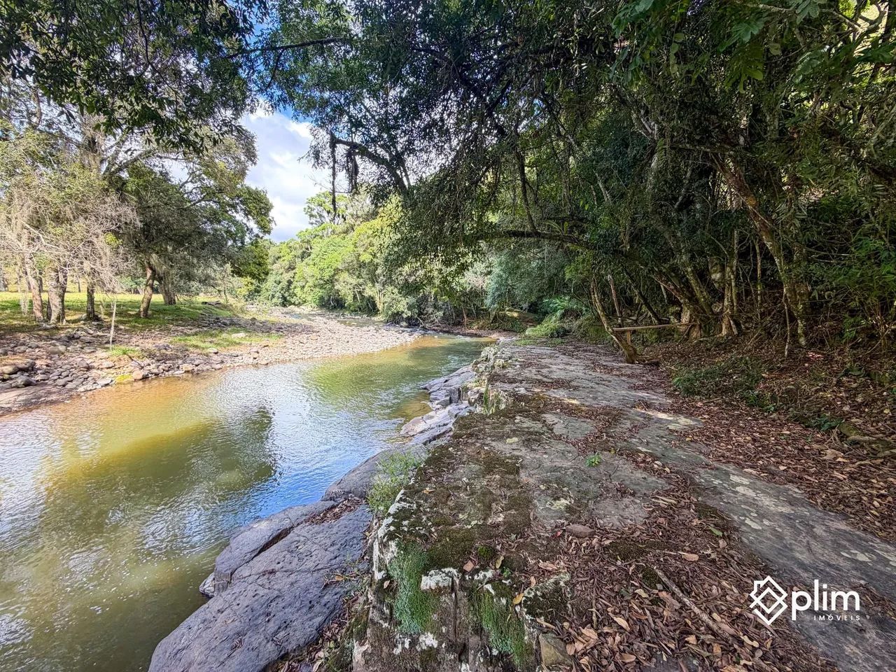 Terreno de 2,7 hectares com Rio incrível em Alfredo Wagner  SC - Foto 3