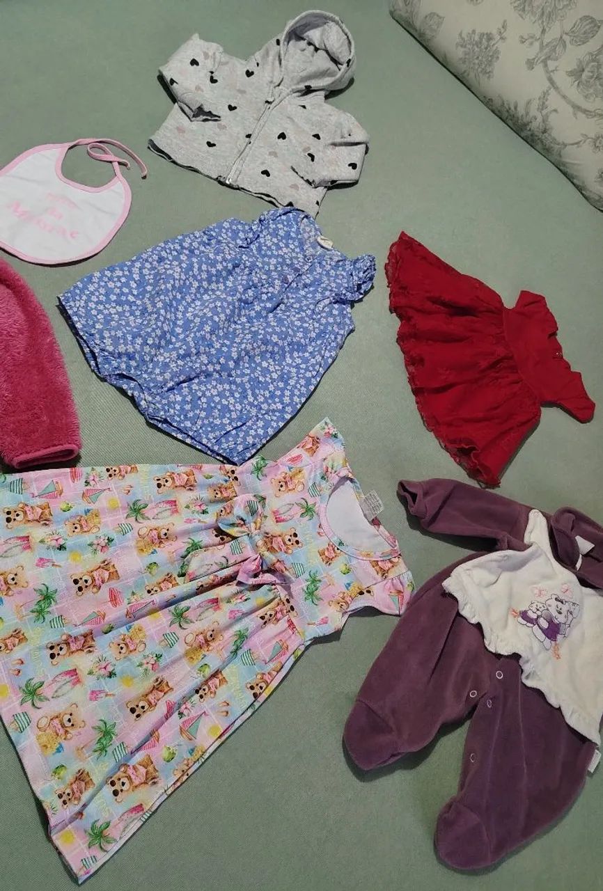 Combo infantil menina - 6/12 meses - Foto 3